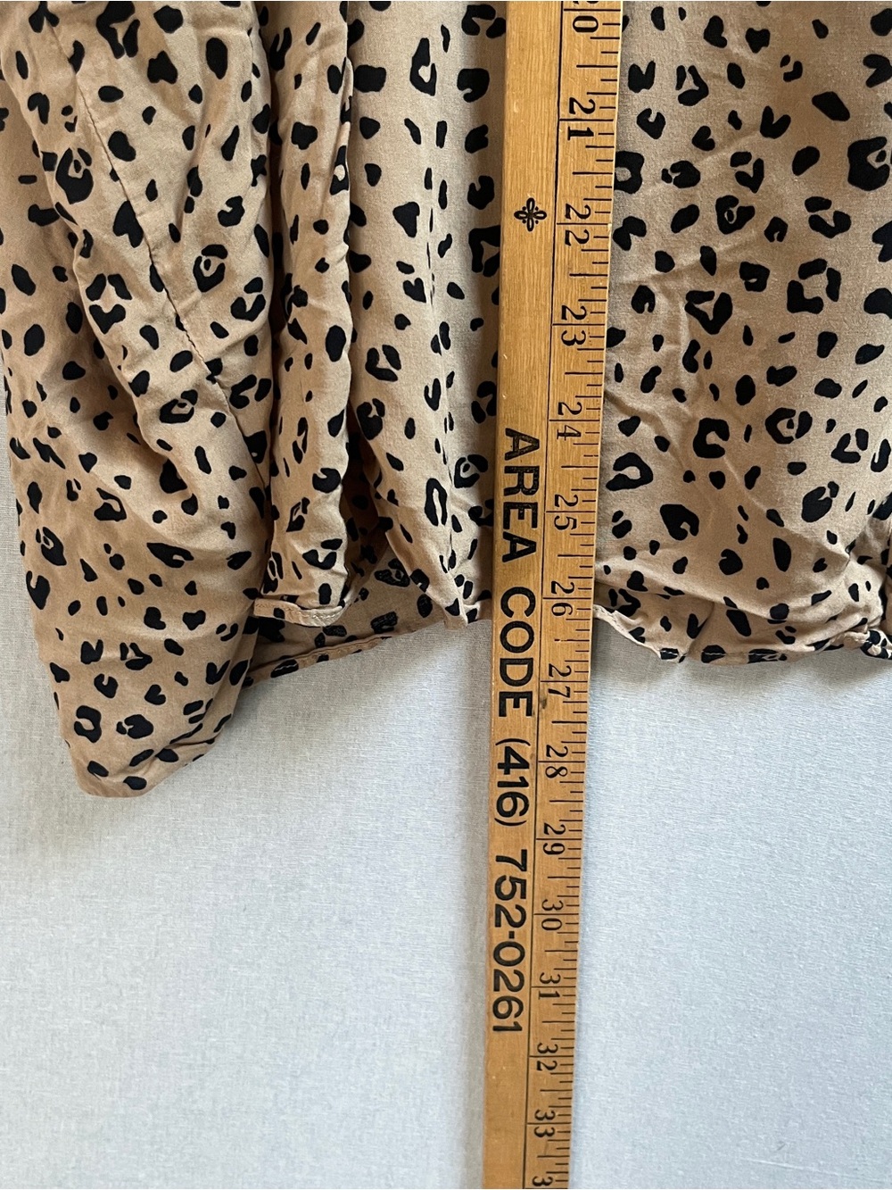 Sunday Best Aritzia Leopard Print Lightweight Kimono Cardigan - Picture 5 of 9